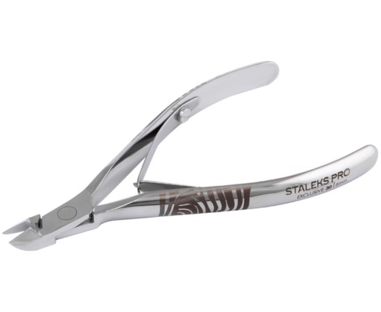 Кусачки профессиональные для кожи Staleks Pro Exclusive 30, 8mm, изображение 3