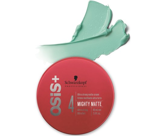 Матирующий воск-флюид для волос Schwarzkopf Professional Osis Texture Mighty Matte, 85 ml, изображение 3 Матирующий воск-флюид для волос Schwarzkopf Professional Osis Texture Mighty Matte, 85 ml, изображение 3