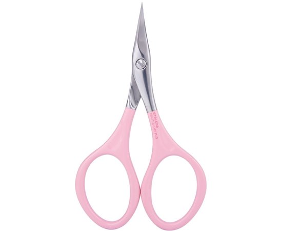 Ножиці для кутикули рожеві Staleks Beauty & Care 11 Type 1, 20mm, фото 