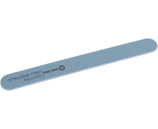 Пилка прямая минеральная для ногтей без пены Staleks Pro Exclusive NFX-22