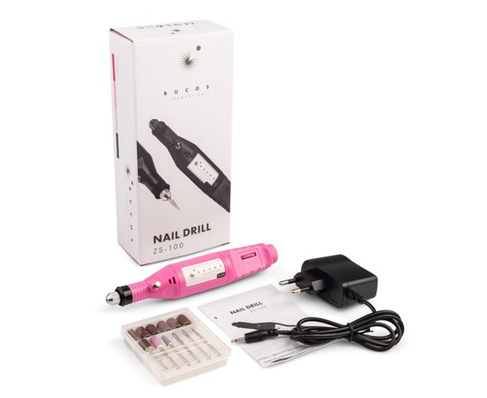 Портативный фрезер-ручка Bucos ZS-100 на 20000 об.мин, изображение 6