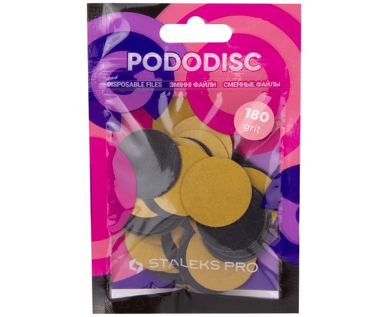 Змінні файли для педикюрного диска Staleks Pro Pododisc L, 50 шт, фото _ab__is.image_number.default