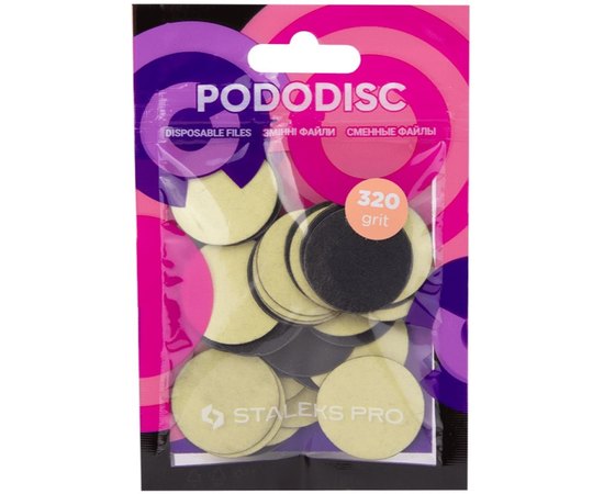 Змінні файли для педикюрного диска Staleks Pro Pododisc L, 50 шт, фото _ab__is.image_number.default