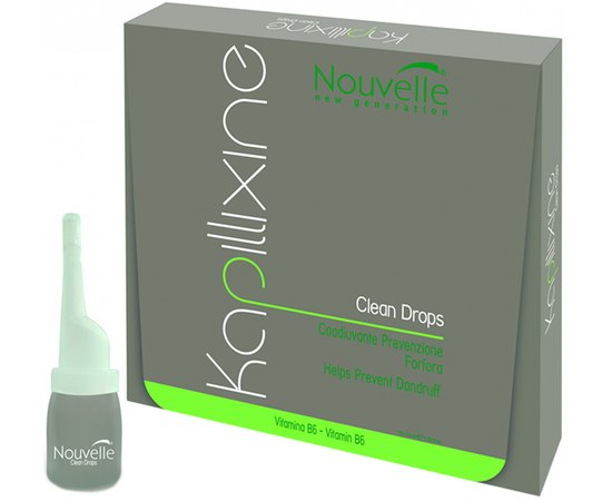 Средство против перхоти Nouvelle Clean Drops, 10x10 ml