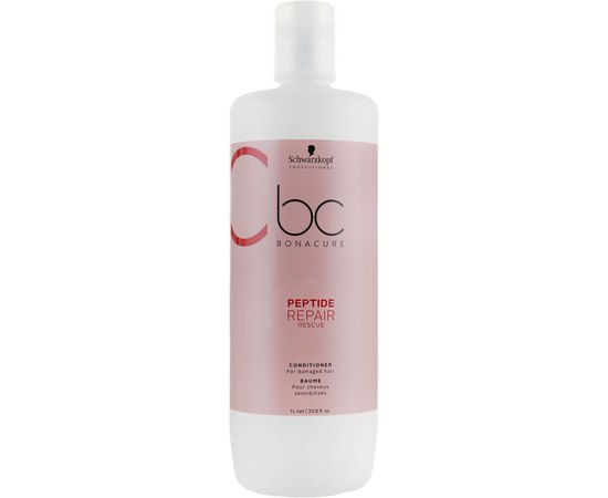 Восстанавливающий кондиционер для волос Schwarzkopf Professional Bonacure Repair Rescue Conditioner, изображение 3