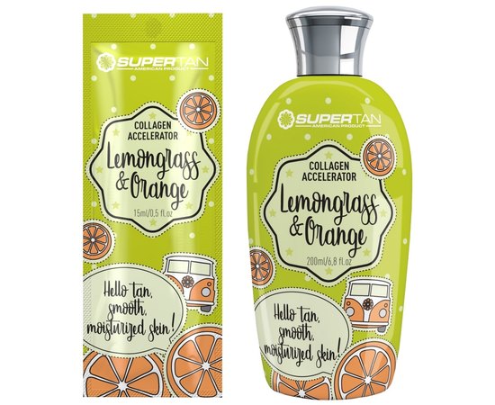 Ускоритель загара SuperTan Lemongrass & Orange, изображение 4