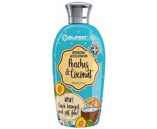 Бронзатор для солярия SuperTan Peaches Coconut & Cream, изображение 5