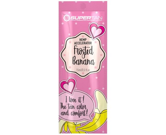 Лосьон для загара в солярии SuperTan Frosted Banana, изображение 2