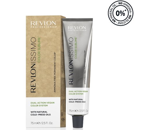 Безаммиачная краска для волос на масляной основе Revlon Professional Revlonissimo Color Sublime - Vegan, 75 ml