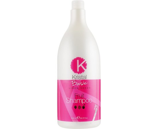Фруктовый шампунь для волос BBcos Kristal Basic Fruit Shampoo, изображение 2