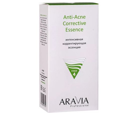 Інтенсивна корегувальна есенція для жирної та проблемної шкіри Aravia Professional Anti-Acne Corrective Essence, 50 ml, фото _ab__is.image_number.default