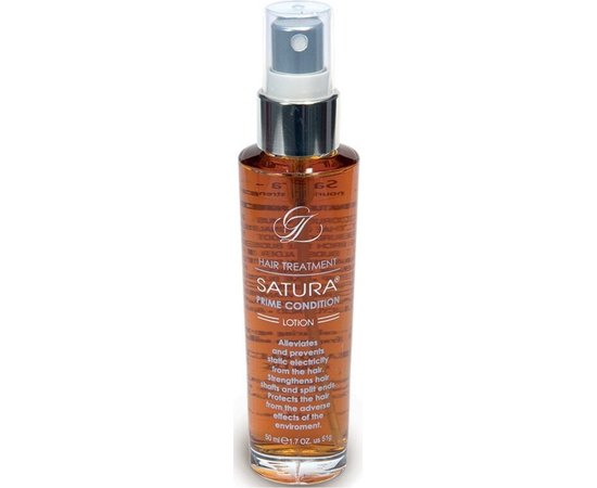 Лосьон антистатик для укрепления волос SATURA Prime Condition Lotion, 50 ml, изображение 2
