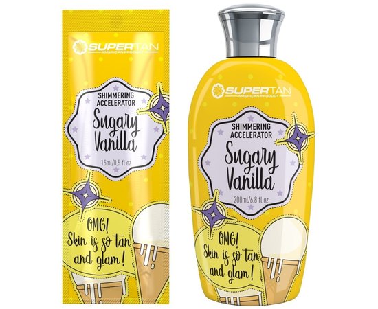 Лосьон для солярия SuperTan Sugary Vanilla, изображение 2