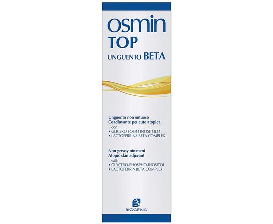 Мазь нормализующая микробиом кожи Biogena Osmin Top Unguento Beta, 90 ml, изображение 2