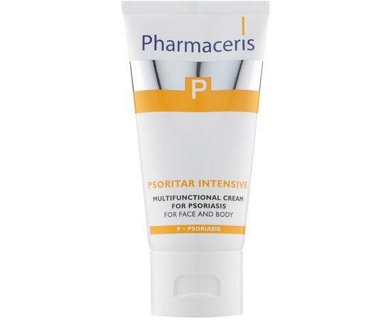 Багатофункціональний крем від псоріазу для обличчя та тіла Pharmaceris P Psoritar Inensive Multifunctional Cream, 50ml, фото 