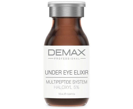 Мультипептидная сыворотка-эликсир для периорбитальной зоны Demax Under Eye Elixir, 10 ml