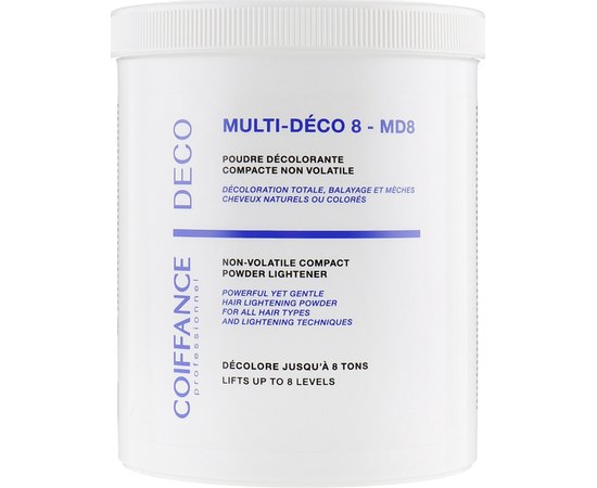 Пудра для обесцвечивания волос Coiffance Powder MD8, 500 g