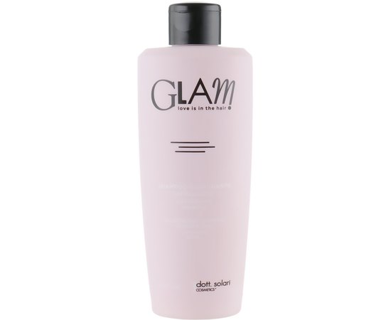 Розгладжуючий шампунь із ефектом блиску Dott. Solari Glam Illuminating Shampoo Smooth Hair, фото 