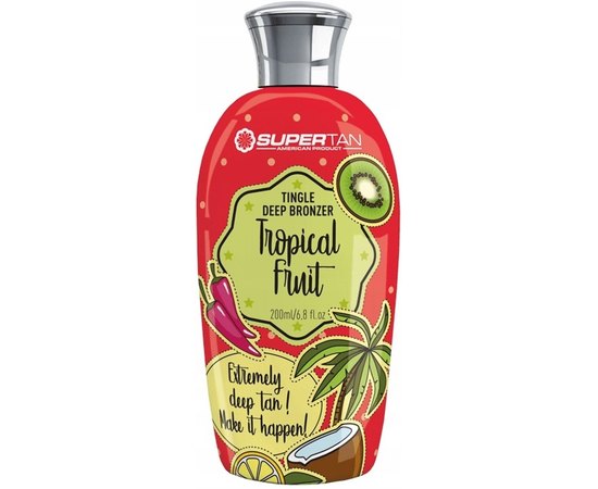Разогревающий крем для солярия SuperTan Tropical Fruits, изображение 4