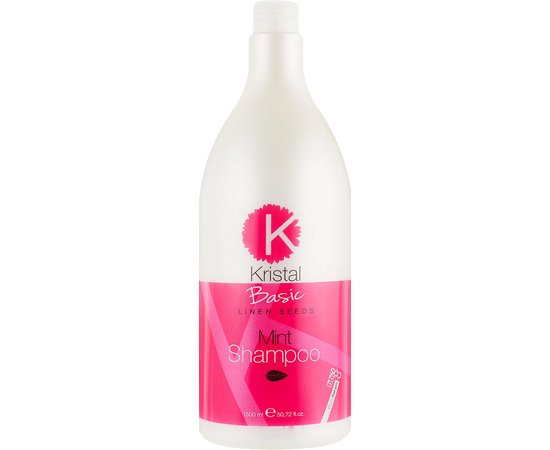 Шампунь для волос с экстрактом мяты BBcos Kristal Basic Mint Shampoo, изображение 2