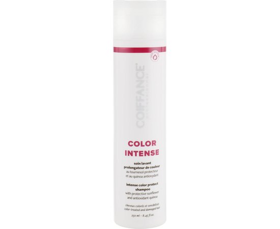 Шампунь для захисту кольору сухого та фарбованого волосся Coiffance Intense Color Shampoo, фото 