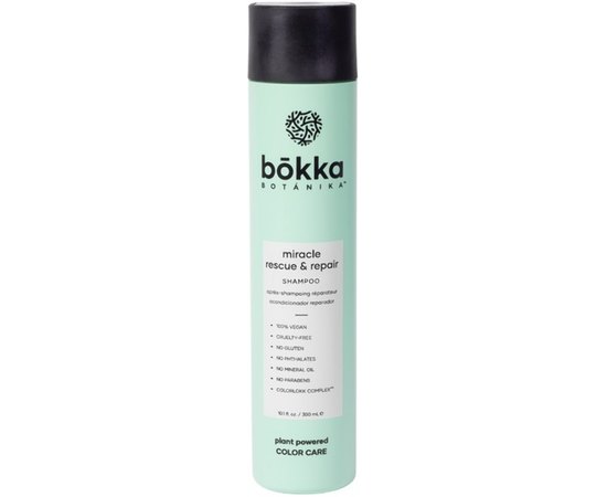 Шампунь реконструкция Bokka Botanika Miracle Rescue & Repair Shampoo, 300 ml