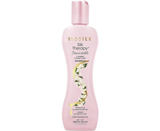 Шампунь Жасмин та Мед BioSilk Silk Therapy Irresistible Shampoo, 207 ml, фото 