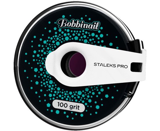 Змінний файл-стрічка у пластиковій котушці Staleks Pro Exclusive Bobbinail, 8m, фото 