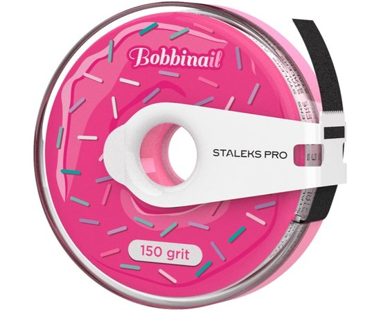 Сменный файл-лента в пластиковой катушке Staleks Pro Expert Bobbinail AT, 8m, изображение 2