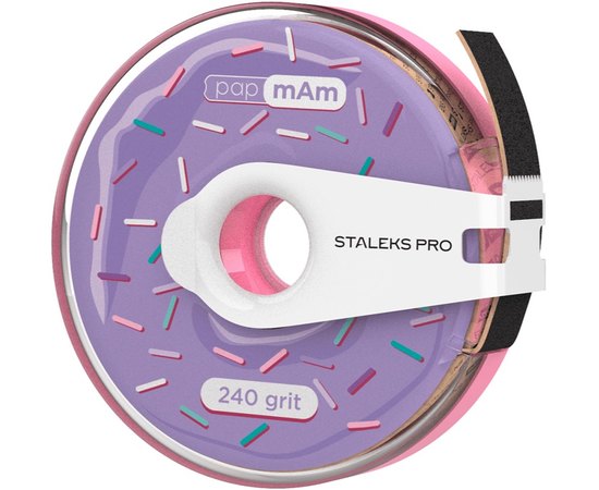 Сменный файл-лента в пластиковой катушке Staleks Pro Expert Bobbinail papmAm, 6m, изображение 4 Сменный файл-лента в пластиковой катушке Staleks Pro Expert Bobbinail papmAm, 6m, изображение 4