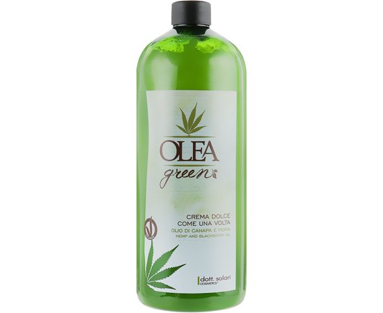 Смягчающий крем для волос с маслом конопли и ежевики Dott. Solari Olea Green Crema Dolce Come Una Volta,, изображение 2