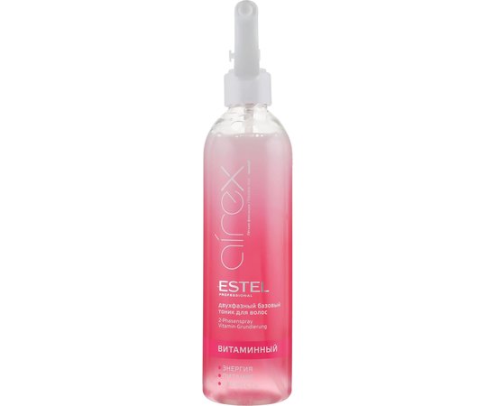 Вітамінний двофазний базовий тонік для волосся Estel Professional Airex, 400 ml, фото 