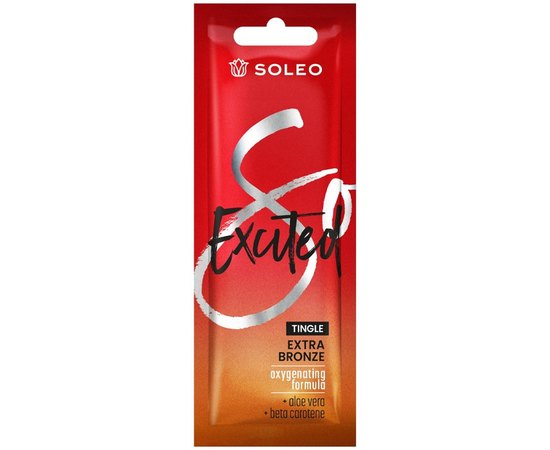 Бронзатор с тингл-эффектом Soleo Excited Tingle Extra Bronzer, изображение 2