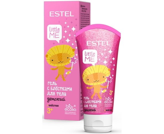 Детский гель с блестками для тела Estel Professional Little Me, 60 ml, изображение 2