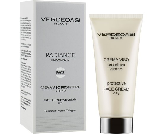 Дневной солнцезащитный крем для лица Verdeoasi Radiance Uneven Skin Protective Face Cream, 100 ml, изображение 2