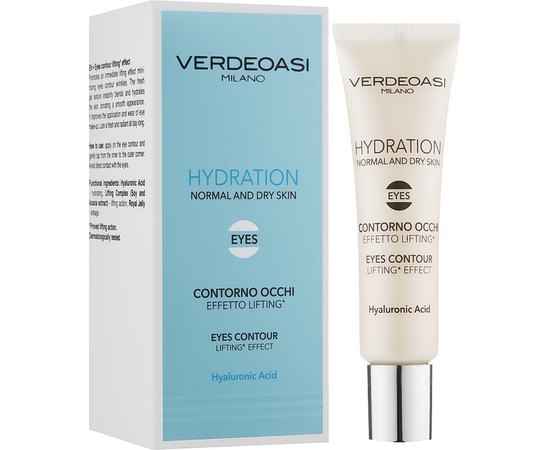 Гель для шкіри навколо очей з ефектом ліфтингу Verdeoasi Hydrating Eyes Contour Lifting Effect, 15ml, фото _ab__is.image_number.default