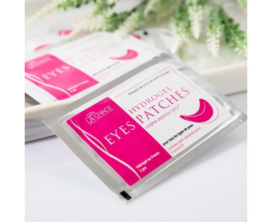 Гидрогелевые патчи под глаза с пептидным комплексом La Grace Eyeliss, изображение 3