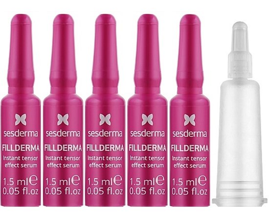 Інтенсивні ліфтинги ампули для заповнення зморшок Sesderma Fillderma Instant Tensor Effect Serum Ampoules, фото _ab__is.image_number.default