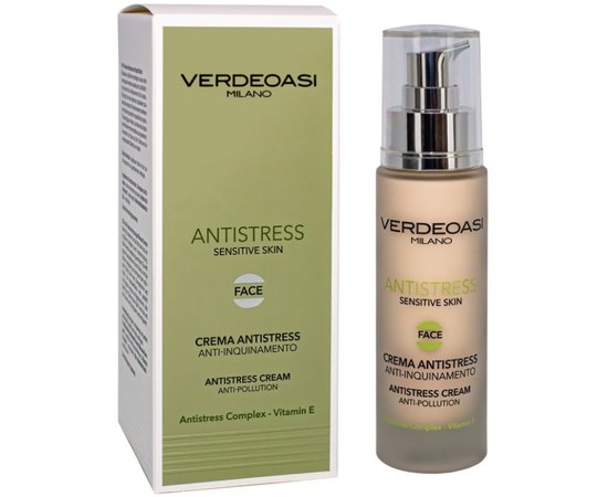 Крем-антистресс от негативного воздействия окружающей среды Verdeoasi Antistress Cream Anti-Pollution