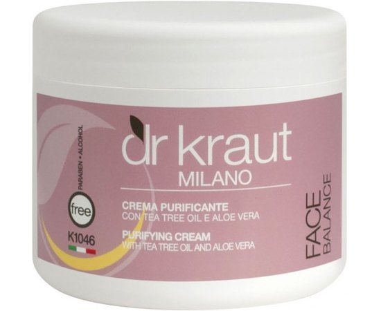 Крем, що очищає і загоює з алое віра Dr. Kraut Purifying Cream With Aloe Vera Gel, 500 ml, фото 