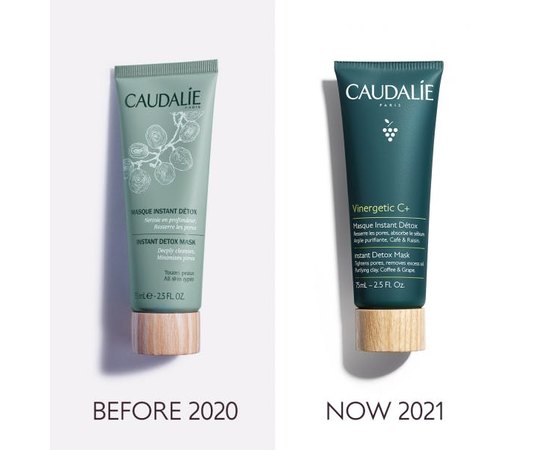 Маска-детокс для лица Caudalie Vinergetic C+ Instant Detox Mask, 75 ml, изображение 2