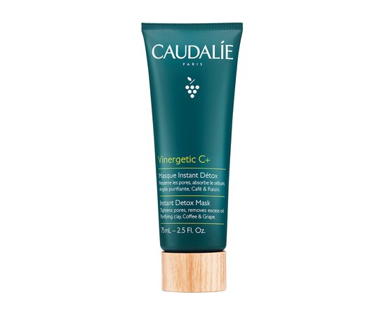 Маска-детокс для лица Caudalie Vinergetic C+ Instant Detox Mask, 75 ml, изображение 4
