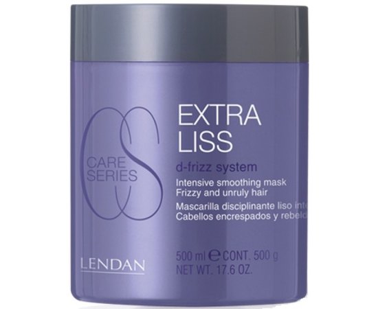 Маска увлажняющая для волос с выпрямляющим действием Lendan Extra Liss Mask, изображение 2