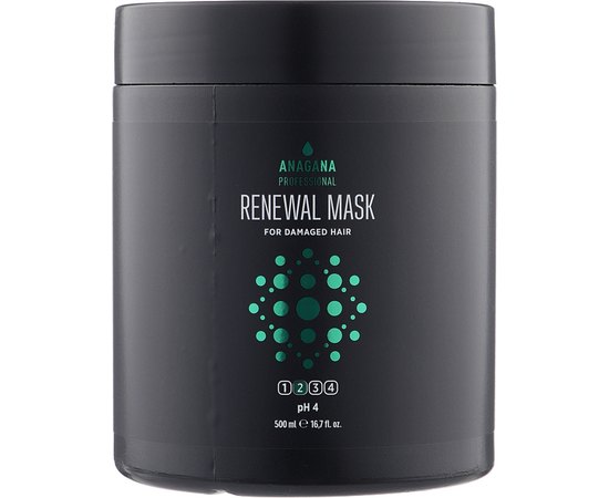 Маска Восстановление для поврежденных волос Anagana Renewal Mask