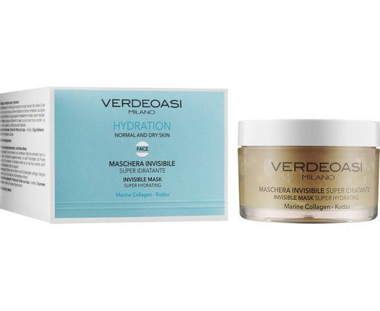 Невидимая суперувлажняющая маска для лица Verdeoasi Invisible Mask Super Hydrating, 200ml, изображение 2