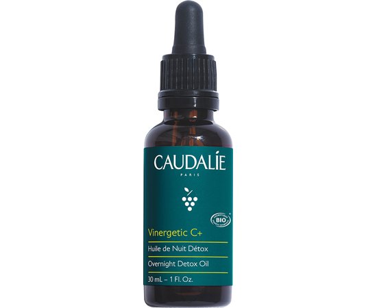 Нічний детокс масло Caudalie Vinergetic C+ Overnight Detox Oil, 30 ml, фото 
