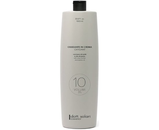 Окислительная крем-эмульсия 3% Dott. Solari Oxidizers Oxydant 10 Vol, изображение 3
