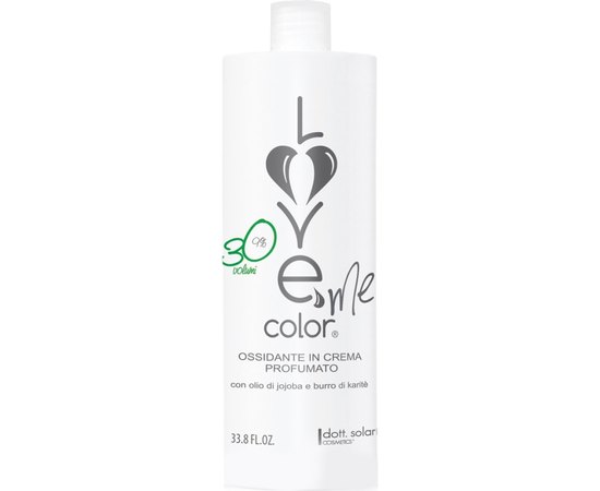 Окислительная крем-эмульсия 9% Dott. Solari Love Me Color Oxydant 30 Vol, изображение 2