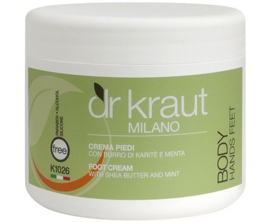 Освежающий крем для ног Dr. Kraut Refreshing Feet Cream, 500 ml
