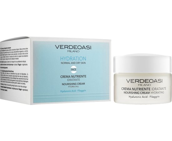 Питательный увлажняющий крем Verdeoasi Nourishing Cream Hydrating, 50ml, изображение 2